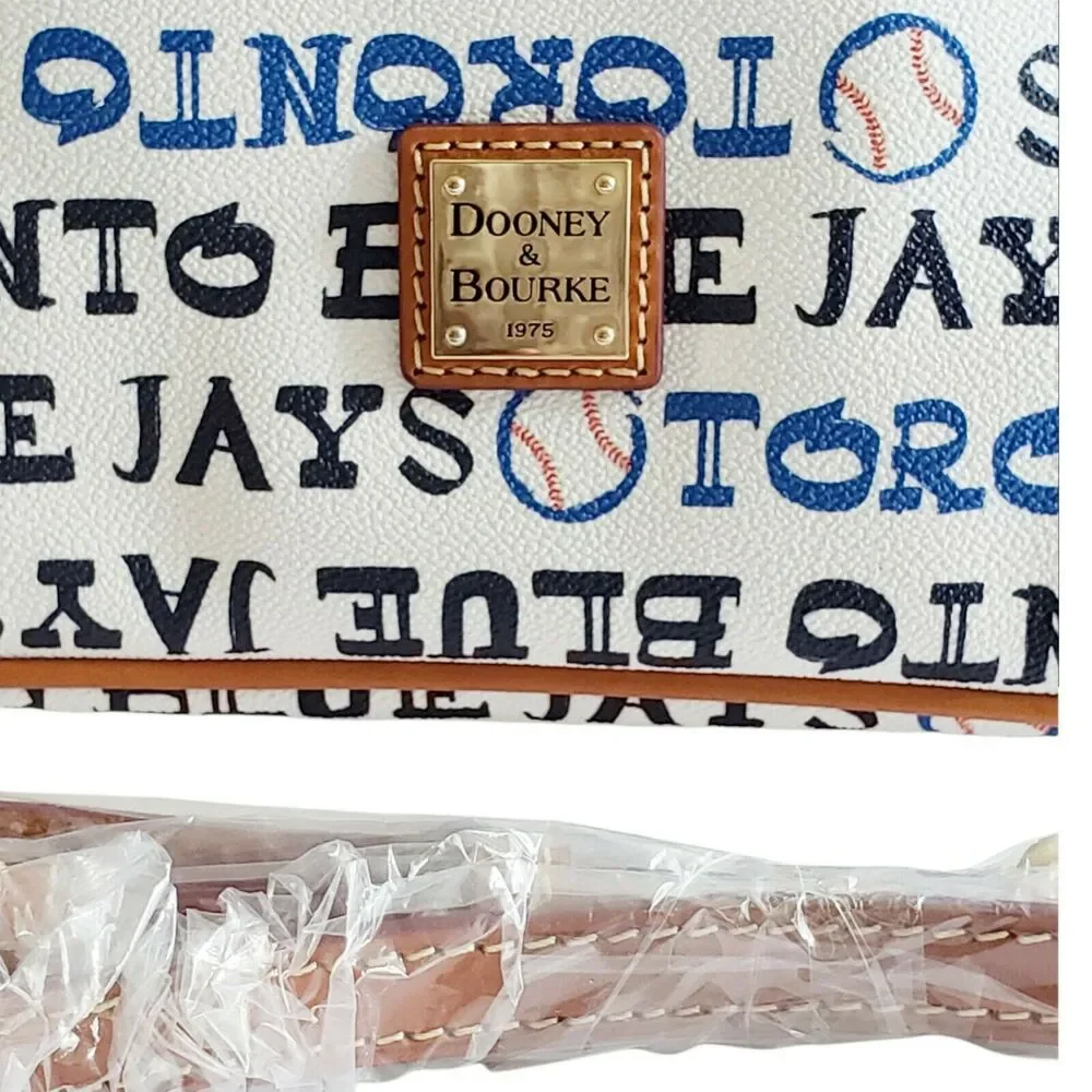 DOONEY & BOURKE MLB Toronto Blue Jays Charli satchel sports team bag purse NEW - Picture 7 of 12